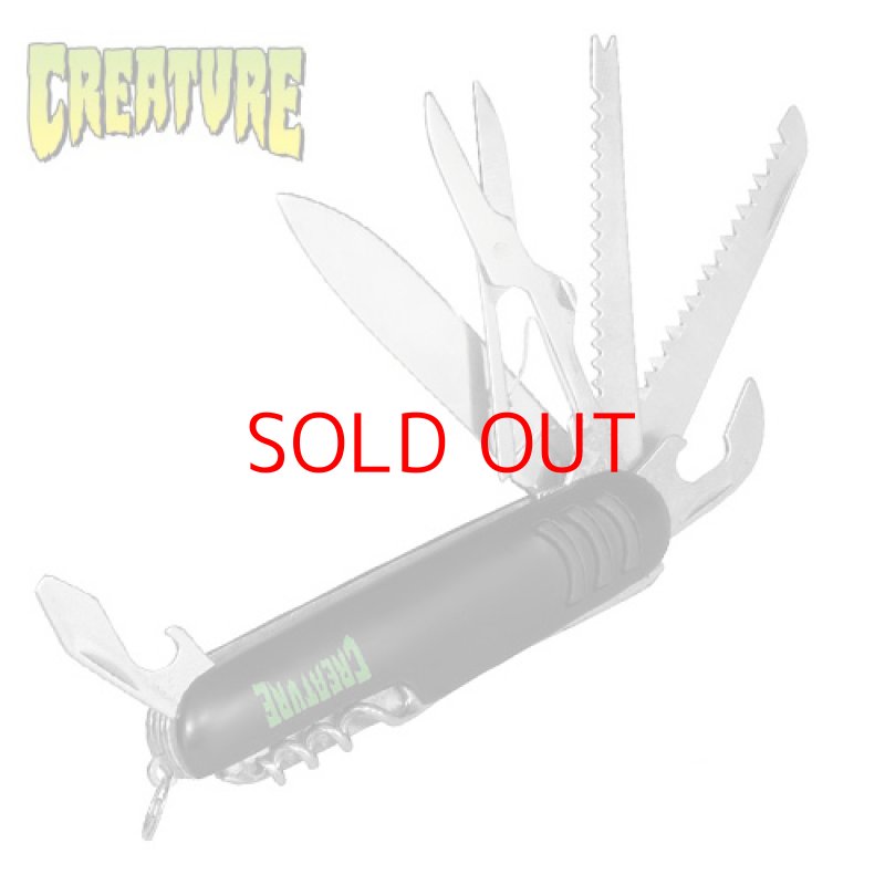 画像1: CREATURE(クリーチャー) LOGO ARMY KNIFE アーミーナイフ (1)