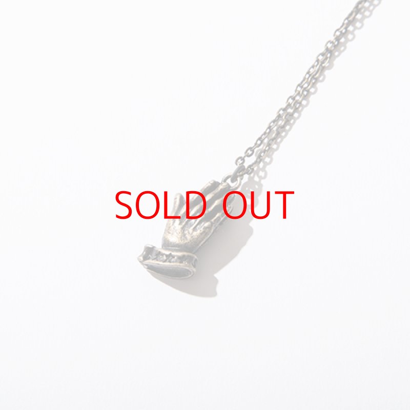 画像2: Subciety（サブサエティ）ネックレス/ PRAYING HAND NECKLACE (2)