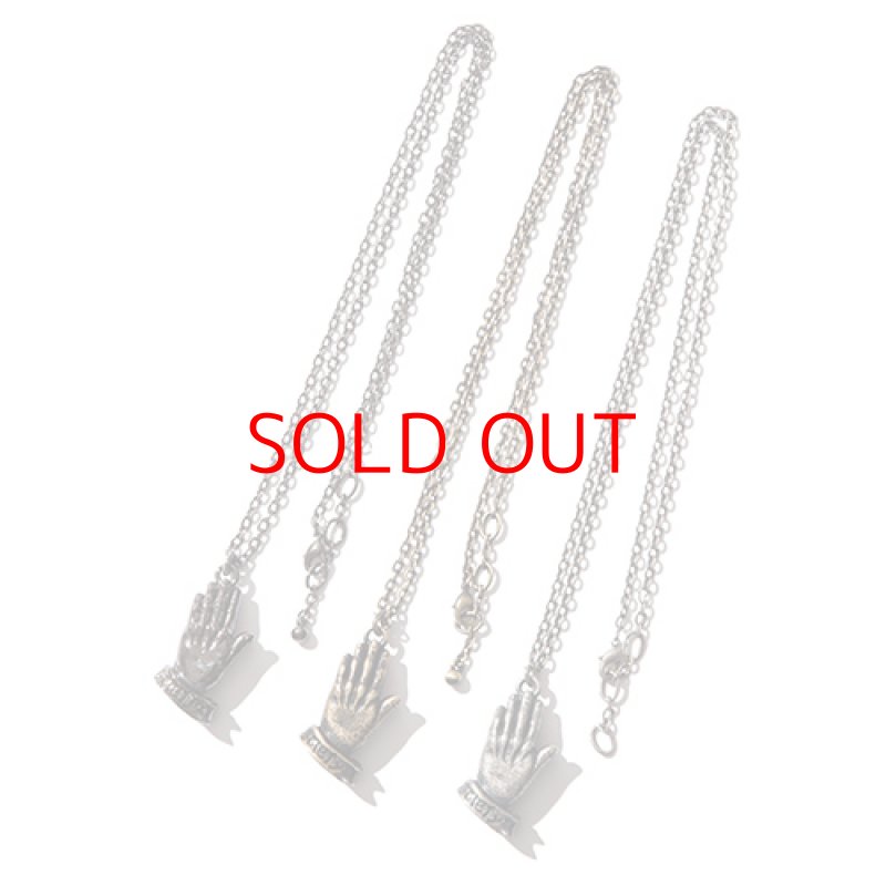 画像1: Subciety（サブサエティ）ネックレス/ PRAYING HAND NECKLACE (1)
