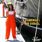 画像12: COOKMAN(クックマン) Fisherman's Bib Overall 「Wide Stripe」 -ORNG- (12)