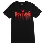 画像1: Deviluse (デビルユース) Logo Blood  T-shirts (1)