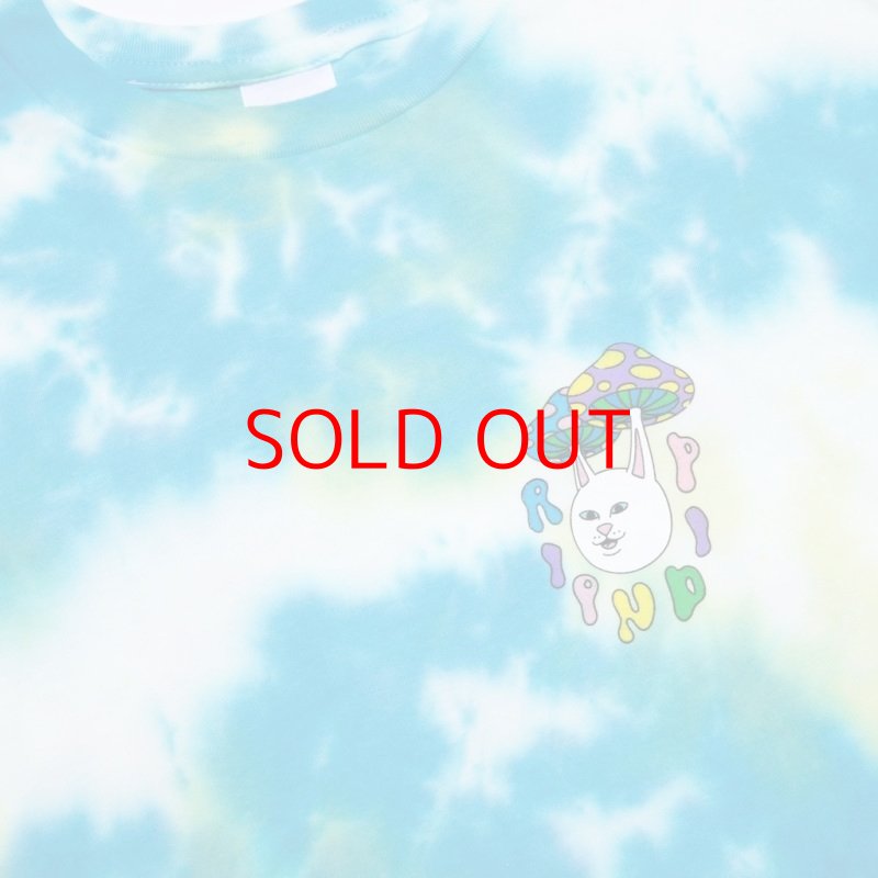 画像4: RIPNDIP（リップンディップ）BOOMER GANG TEE -YEL/BLU A.WASH (4)