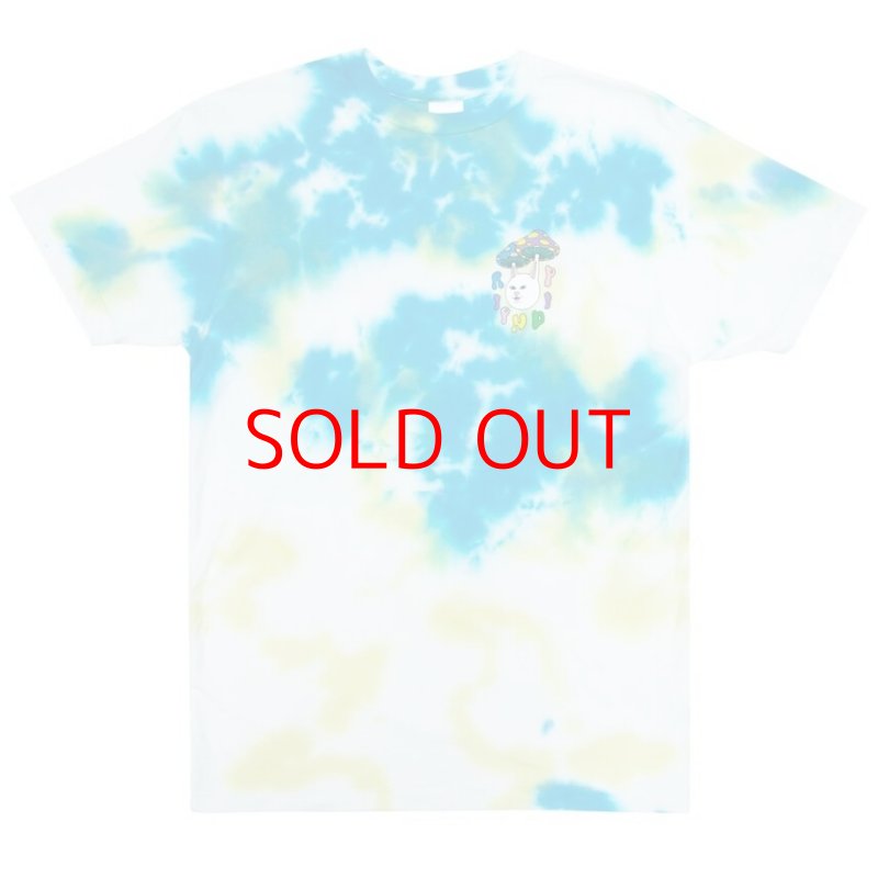 画像2: RIPNDIP（リップンディップ）BOOMER GANG TEE -YEL/BLU A.WASH (2)
