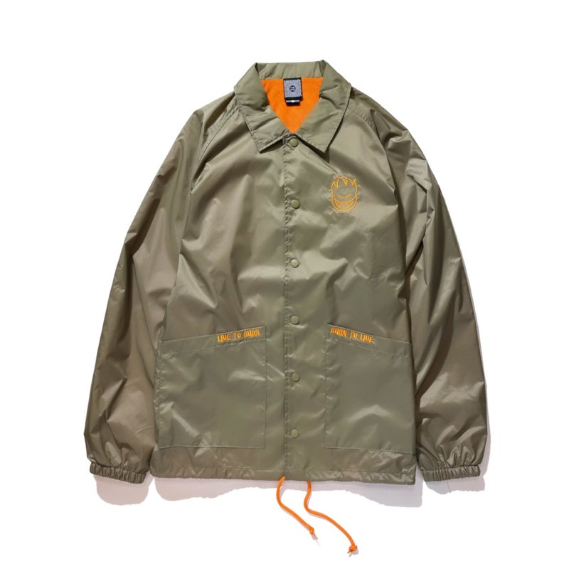 画像1: SPITFIRE（スピットファイヤー）BIGHEAD COACH JKT /-KHK- (1)