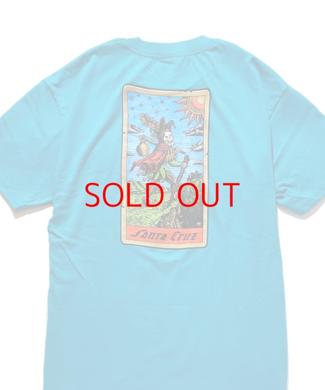 画像3: SANTA CRUZ (サンタクルーズ) DELFINO TAROT TEE / -TEAL- (3)