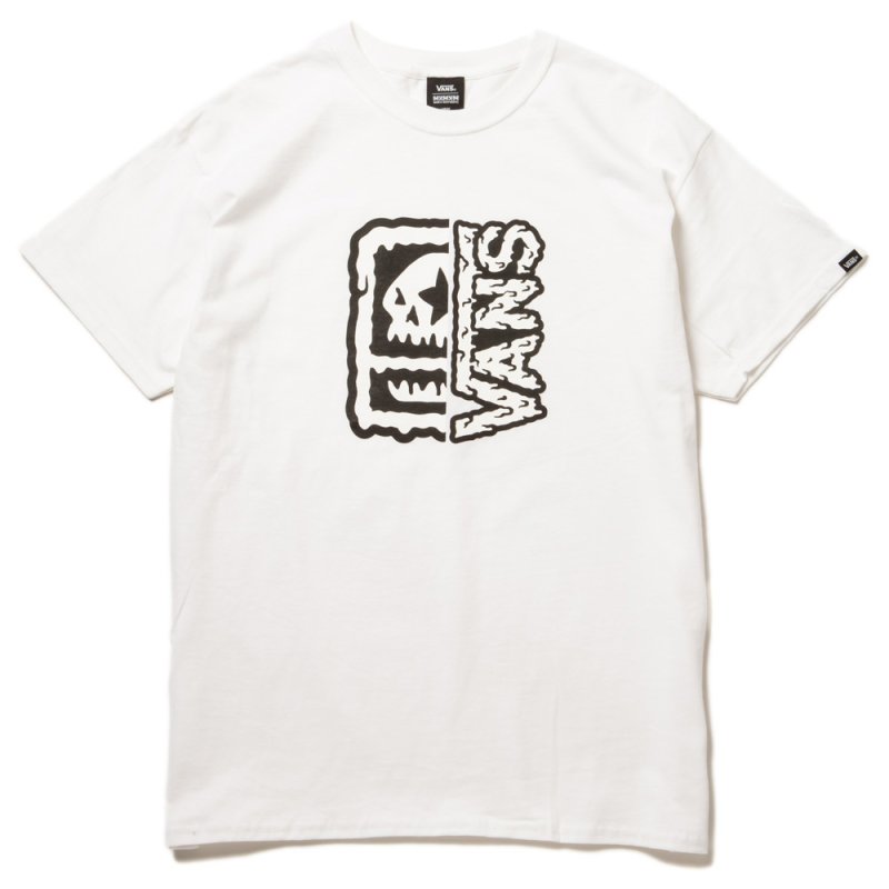 画像1: MxMxM（マモミ）VANS x MxMxM “どろどろ VANS MISFITS” TEE /WHITE (1)