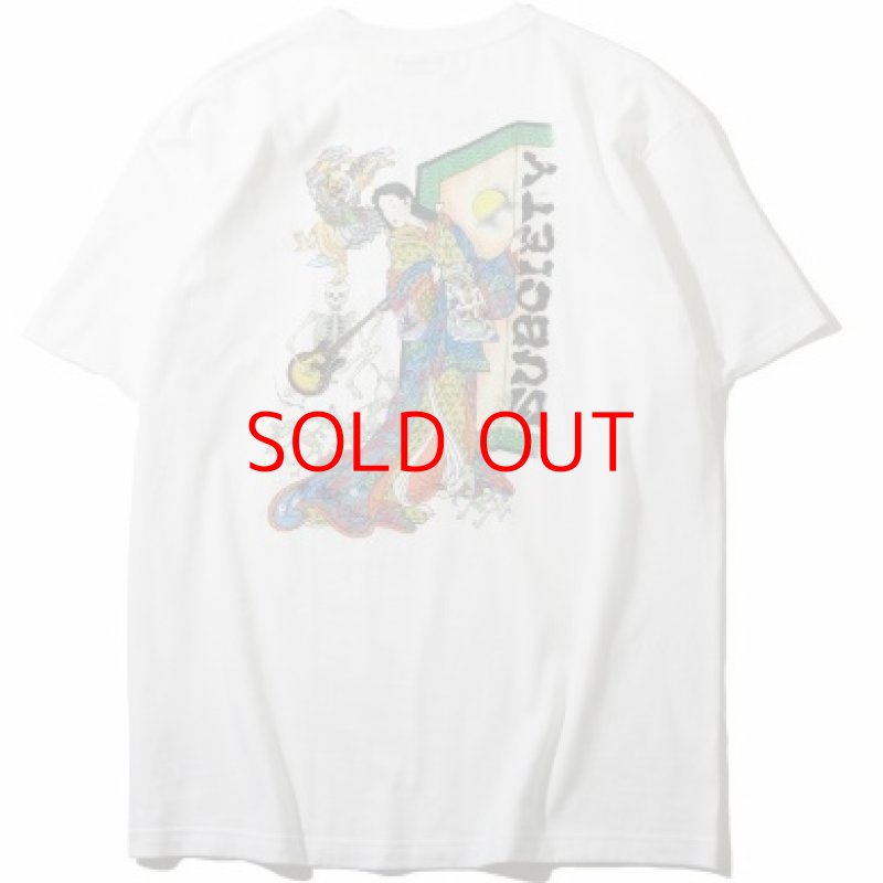 画像1: SUBCIETY（サブサエティ）HELL TEE /WHT (1)