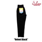 画像8: COOKMAN(クックマン) Chef Pants Velvet Black (8)
