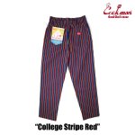 画像3: COOKMAN(クックマン) Chef Pants College Stripe Red (3)