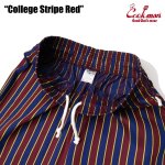 画像6: COOKMAN(クックマン) Chef Pants College Stripe Red (6)