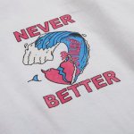 画像3: Deviluse (デビルユース) Never Better L/S T-shirts (White) (3)