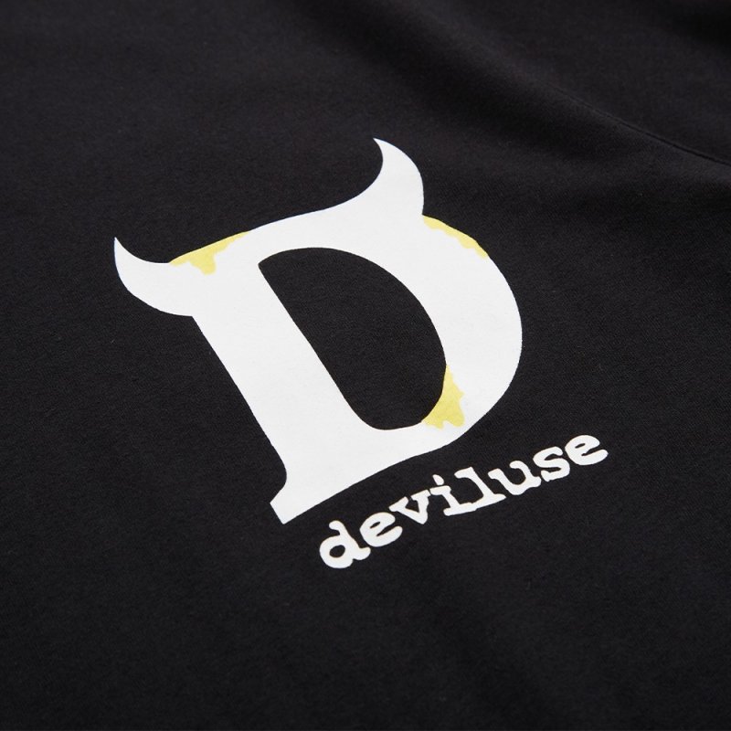 画像3: Deviluse (デビルユース) Beehive T-shirts (Black) (3)