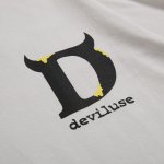 画像3: Deviluse (デビルユース) Beehive T-shirts (Silver) (3)