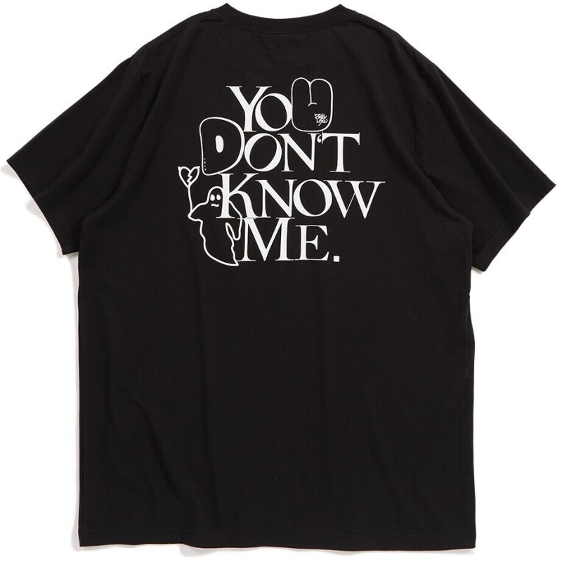 画像1: Deviluse (デビルユース) You Don't Know Me T-shirts (Black) (1)