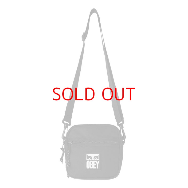 画像1: OBEY Small Messenger Bag -BLK- (1)