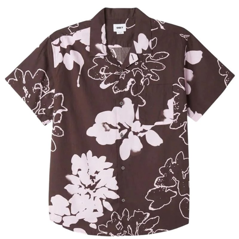 画像1: OBEY(オベイ) LA RUE WOVEN (JAVA BROWN) (1)