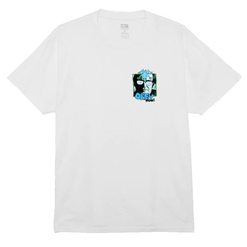 画像2: OBEY(オベイ) OBEY NOW! (vintage white) (2)