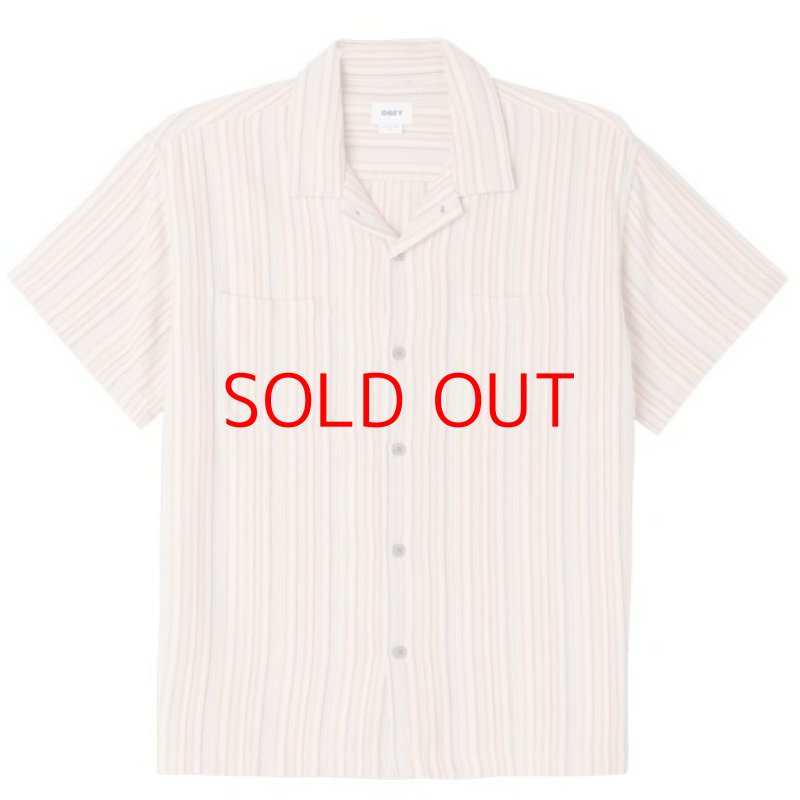 画像1: OBEY(オベイ) Talby Woven Shirt (HYDRANGEA) (1)