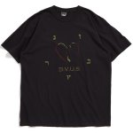画像1: Deviluse (デビルユース) Pictograph T-shirts (Washed Black) (1)