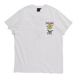 画像1: Deviluse (デビルユース) Prickly Flower T-shirts (White) (1)