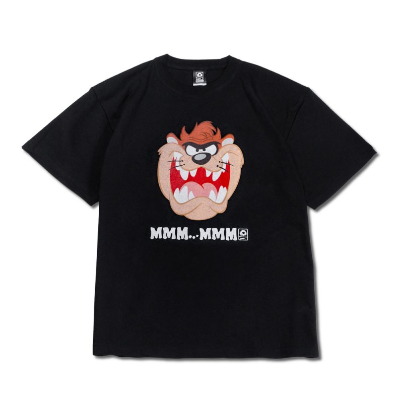 画像1: MxMxM（マモミ）LOONEY TUNES x MxMxM “I LOVE TAZ” TEE/-BLK- (1)