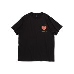 画像1: Deviluse (デビルユース) Heartaches T-shirts (Black) (1)