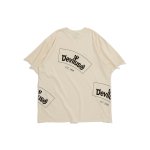 画像2: Deviluse (デビルユース) Round Logo Around T-shirts (Washed Natural) (2)