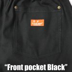 画像8: COOKMAN(クックマン) Chef Pants Short Front pocket Black (8)