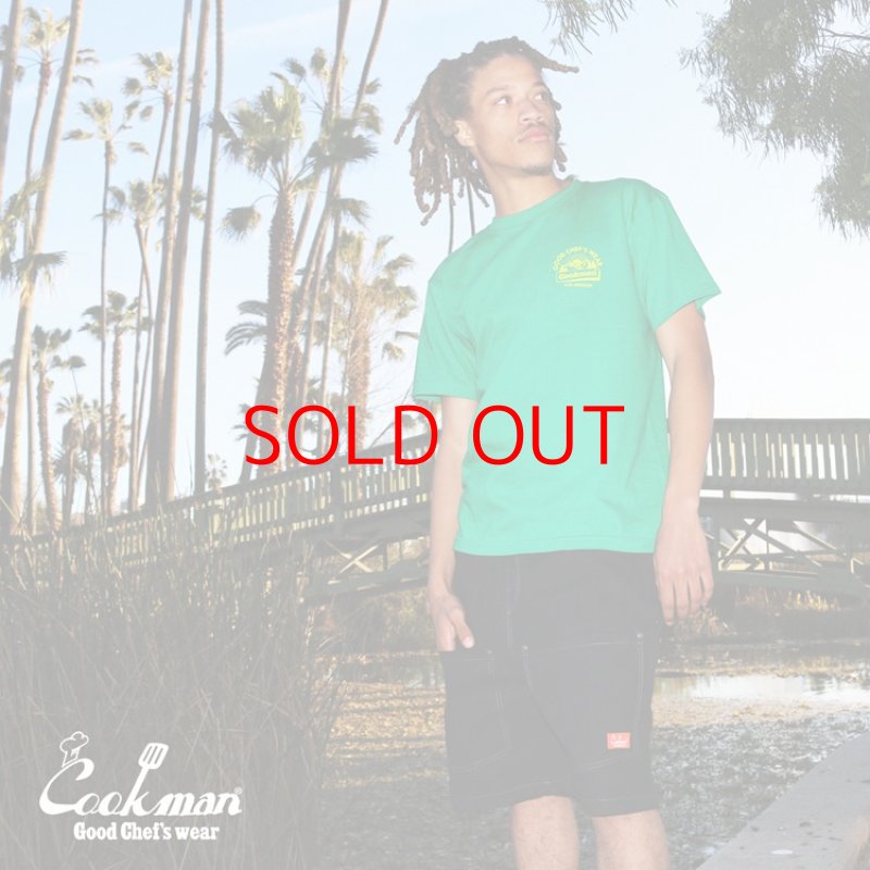 画像12: COOKMAN(クックマン) Chef Pants Short Front pocket Black (12)