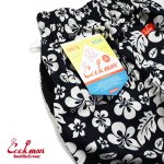 画像6: COOKMAN(クックマン)Chef Pants Short Hibiscus Black (6)