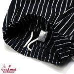 画像3: COOKMAN(クックマン) Chef Pants Short Cargo Stripe Black (3)