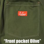 画像9: COOKMAN(クックマン) Chef Pants Short Front pocket Olive (9)