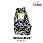 画像3: COOKMAN(クックマン)Chef Pants Short Hibiscus Black (3)