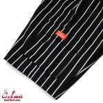 画像4: COOKMAN(クックマン) Chef Pants Short Cargo Stripe Black (4)