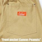 画像7: COOKMAN(クックマン) Chef Pants Short Front pocket Canvas Peanuts (7)