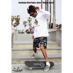 画像8: COOKMAN(クックマン)Chef Pants Short Marble Black (8)