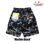 画像1: COOKMAN(クックマン)Chef Pants Short Marble Black (1)