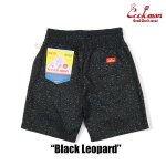 画像1: COOKMAN(クックマン) Chef Pants Short Black Leopard  (1)