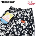 画像4: COOKMAN(クックマン)Chef Pants Short Hibiscus Black (4)