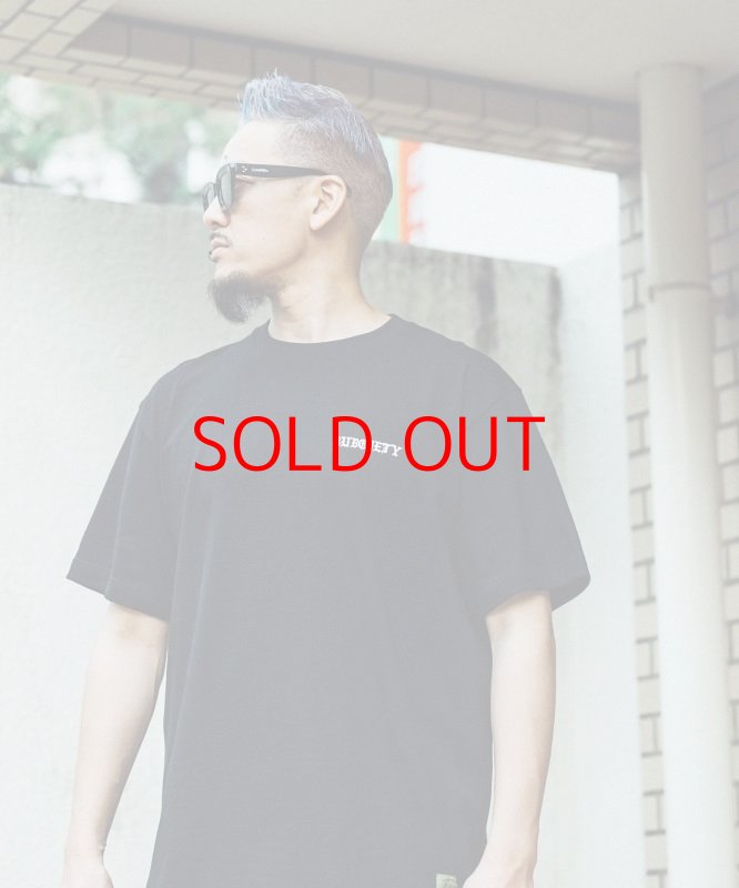 画像5: SUBCIETY（サブサエティ）SKULL JESUS TEE /BLACK/WHITE (5)