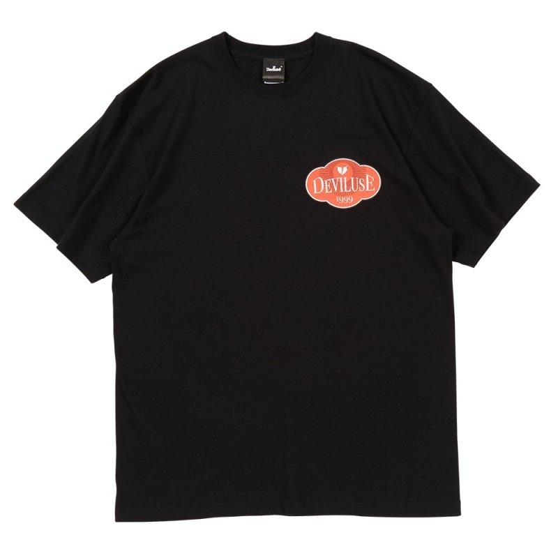 画像1: Deviluse (デビルユース) Rising S/S Tee (Black) (1)