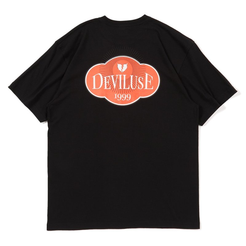 画像2: Deviluse (デビルユース) Rising S/S Tee (Black) (2)