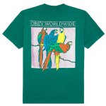 画像1: OBEY(オベイ) Respect S/S T-Shirts (Green) (1)