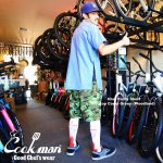 画像8: COOKMAN(クックマン) Chef Pants Short Ripstop Woodland Camo Green (8)