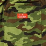 画像6: COOKMAN(クックマン) Chef Pants Short Ripstop Woodland Camo Green (6)