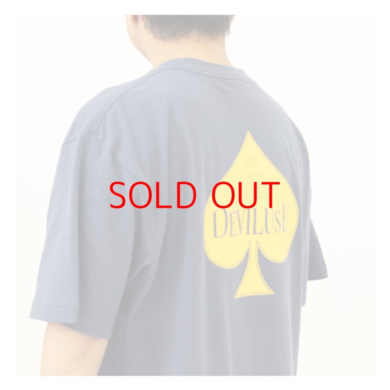 画像5: Deviluse (デビルユース) Spade T-shirts(Black)  (5)
