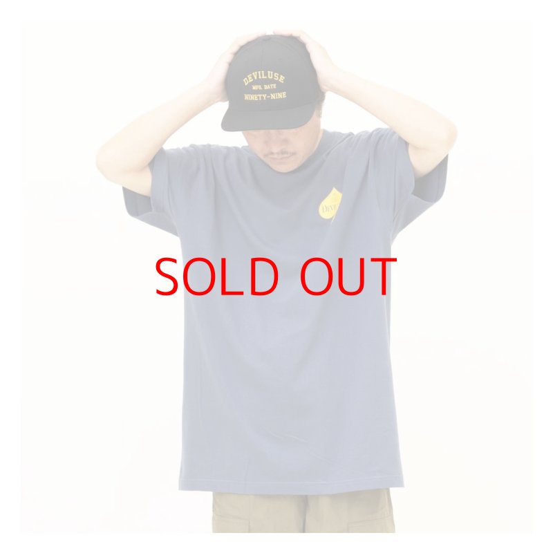 画像4: Deviluse (デビルユース) Spade T-shirts(Black)  (4)