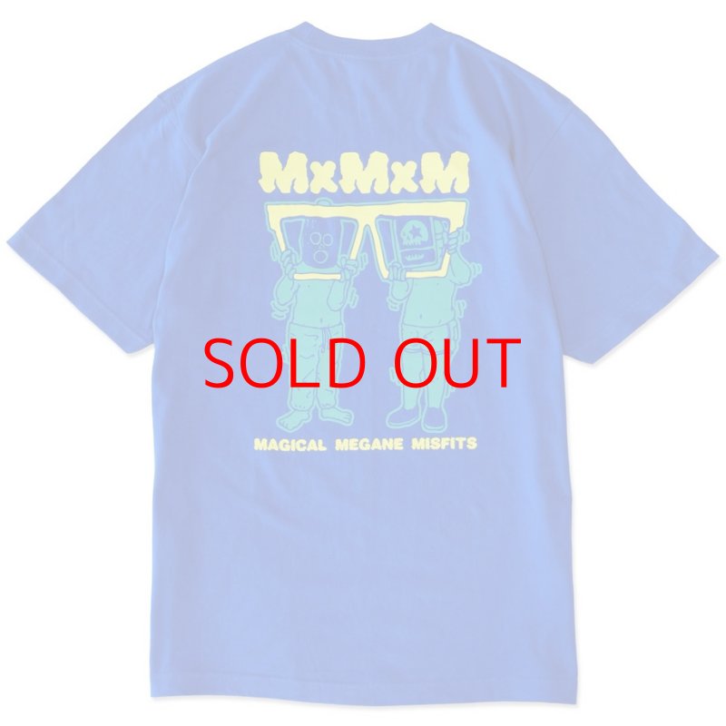 画像1: MxMxM（マモミ）MAGICAL MEGANE MISFITS TEE (MxMxMサングラス付き)【数量限定】 (1)