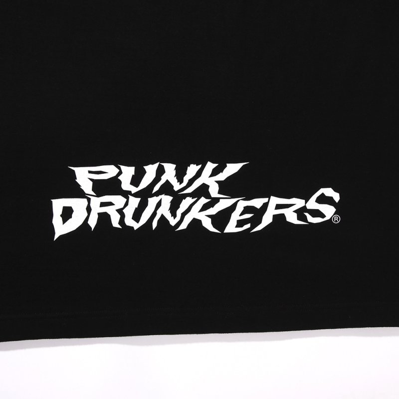 画像5: PUNK DRUNKERS（パンクドランカーズ）アイツロボTEE / BLACK (5)