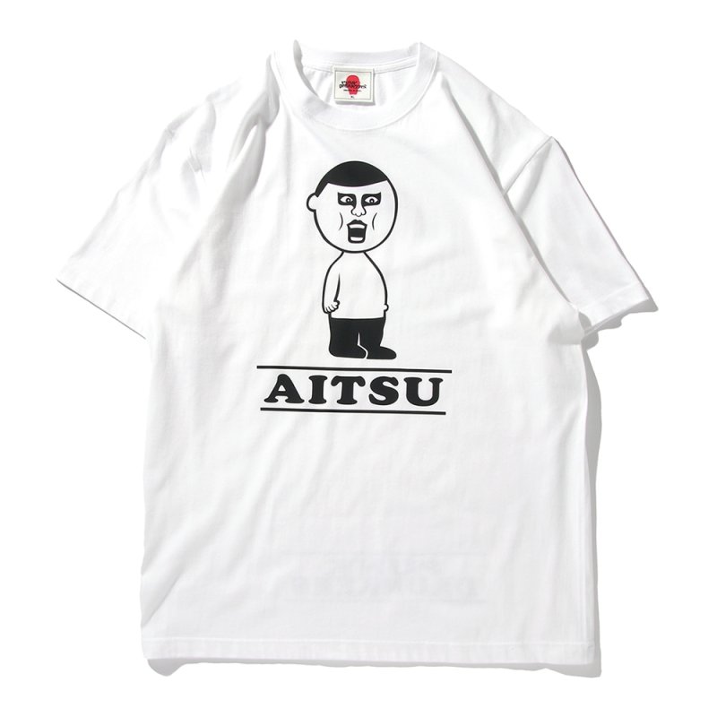 画像1: PUNK DRUNKERS（パンクドランカーズ）アイツくんTEE / WHITE (1)